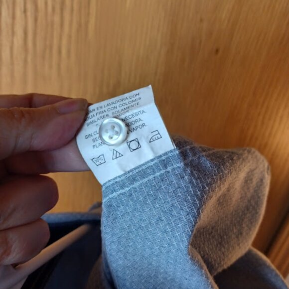 Men's Beverly Hills Polo Club Short Sleeved Button-Down Shirt - Picture 5 of 6